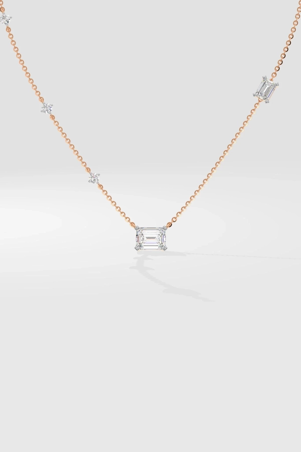 Accented Solitaire Necklace - Image 3