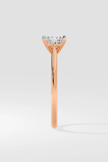 1 ct princess cut solitaire ring - Image 6