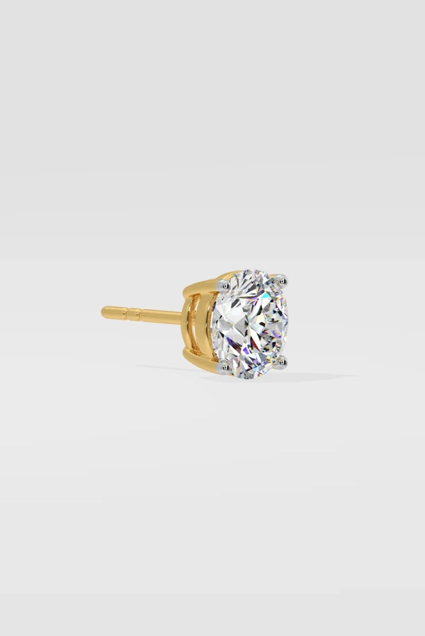 1 ct Round Stud - Image 3