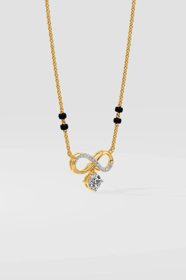 Infinity Drop Mangalsutra - Image 2