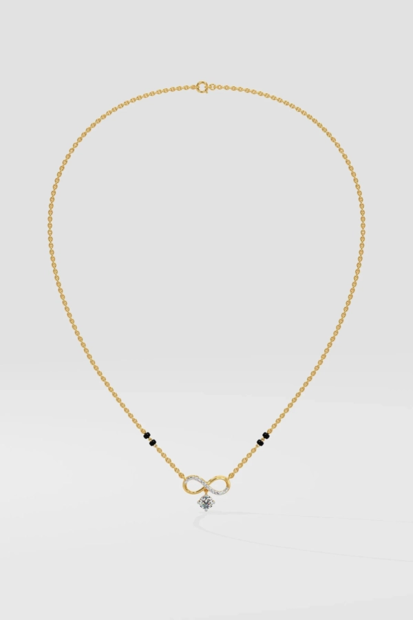 Infinity Drop Mangalsutra - Image 3