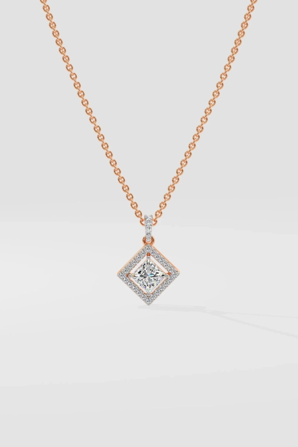 1 ct Luminous Princess Pendant