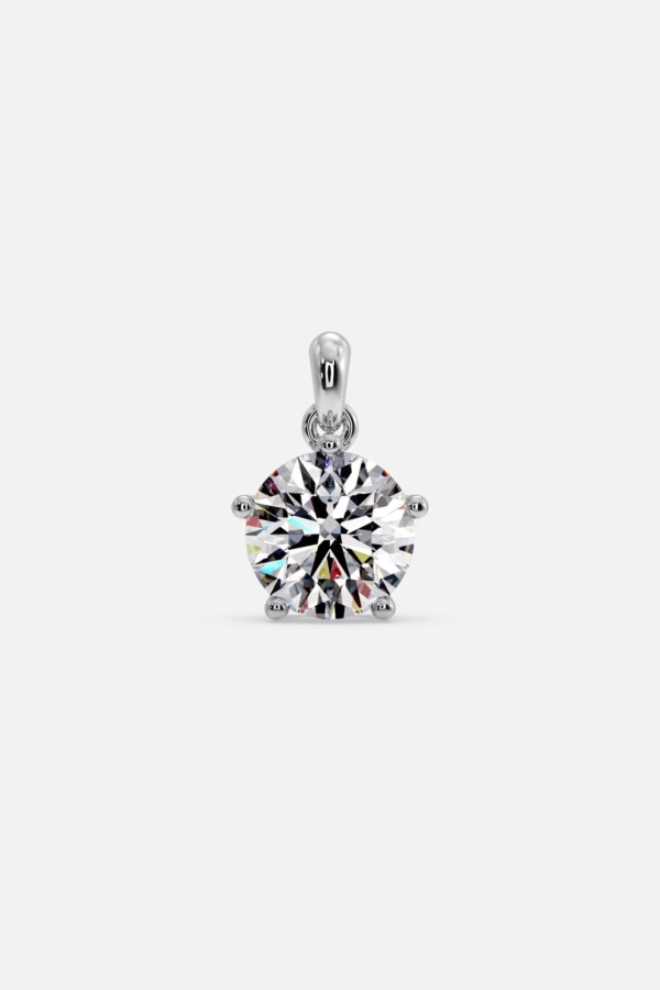 2 ct Solitaire pendant - Image 2