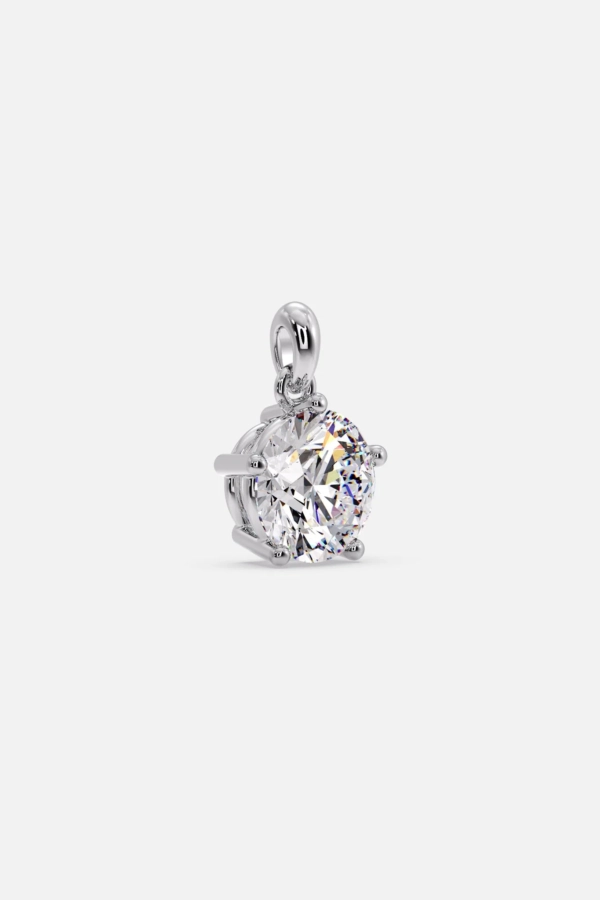 2 ct Solitaire pendant - Image 3