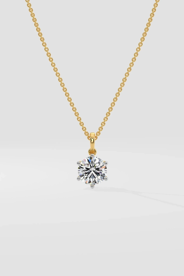 1.5 ct Solitaire pendant