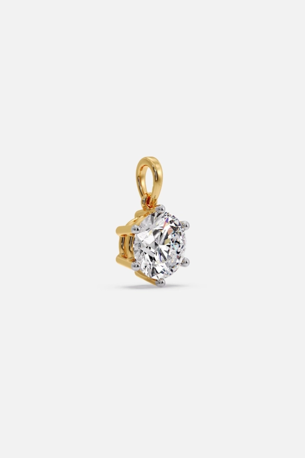 1.5 ct Solitaire pendant - Image 4