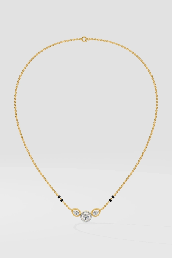Petal Solitaire Mangalsutra - Image 3